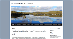 Desktop Screenshot of maidstonelake.org
